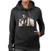 Sidney Maurer Original Portrait Of Singer Elvis Presley Women's Hooded Sweatshirt