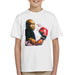 Sidney Maurer Original Portrait Of Boxer George Foreman Kid's T-Shirt