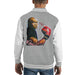 Sidney Maurer Original Portrait Of Boxer George Foreman Kid's Varsity Jacket