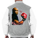 Sidney Maurer Original Portrait Of Boxer George Foreman Men's Varsity Jacket