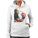 Sidney Maurer Original Portrait Of Boxer George Foreman Women's Hooded Sweatshirt