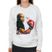 Sidney Maurer Original Portrait Of Boxer George Foreman Women's Sweatshirt