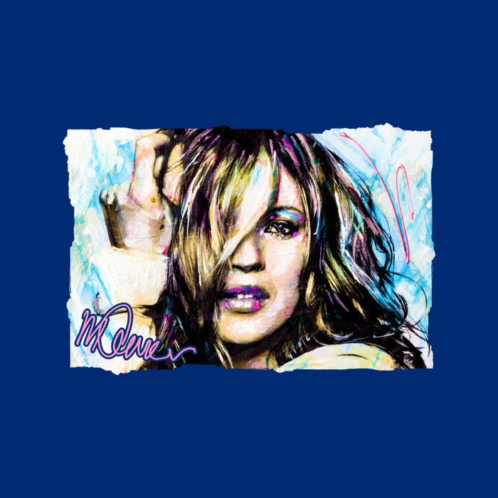 Sidney Maurer Original Portrait Of Model Kate Moss Women's Hooded Sweatshirt