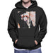 Sidney Maurer Original Portrait Of Singer Lady Gaga Men's Hooded Sweatshirt