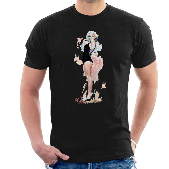Sidney Maurer Original Portrait Of Model Marilyn Monroe Men's T-Shirt