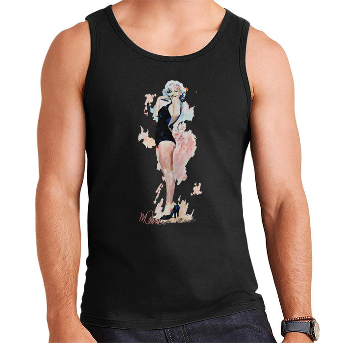 Sidney Maurer Original Portrait Of Model Marilyn Monroe Men's Vest