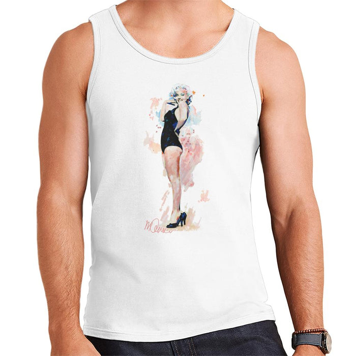 Sidney Maurer Original Portrait Of Model Marilyn Monroe Men's Vest
