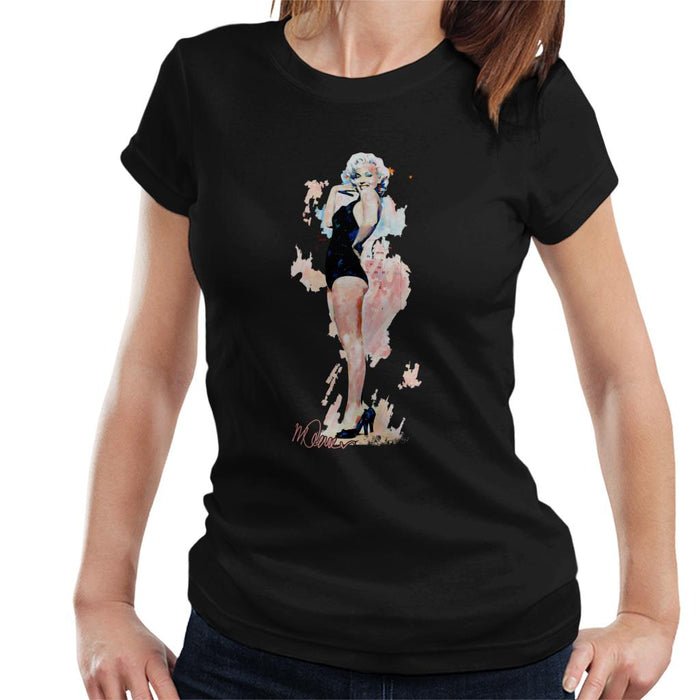 Sidney Maurer Original Portrait Of Model Marilyn Monroe Women's T-Shirt