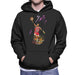 Sidney Maurer Original Portrait Of Bulls Star Michael Jordan Men's Hooded Sweatshirt