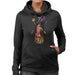 Sidney Maurer Original Portrait Of Bulls Star Michael Jordan Women's Hooded Sweatshirt