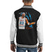 Sidney Maurer Original Portrait Of NBA All Star Michael Jordan Kid's Varsity Jacket