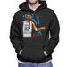 Sidney Maurer Original Portrait Of NBA All Star Michael Jordan Men's Hooded Sweatshirt