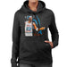 Sidney Maurer Original Portrait Of NBA All Star Michael Jordan Women's Hooded Sweatshirt