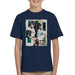 Sidney Maurer Original Portrait Of Ted Williams And Babe Ruth Kid's T-Shirt