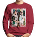 Sidney Maurer Original Portrait Of Ted Williams And Babe Ruth Men's Sweatshirt