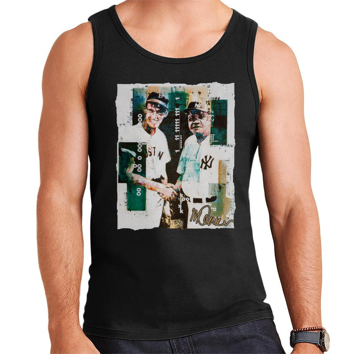 Sidney Maurer Original Portrait Of Ted Williams And Babe Ruth Men's Vest