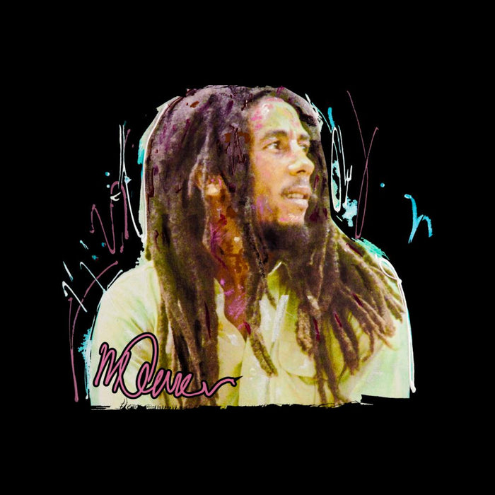 Sidney Maurer Original Portrait Of Musician Bob Marley Women's T-Shirt