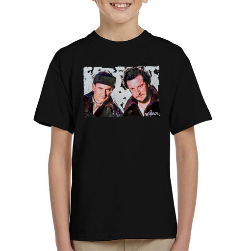 Sidney Maurer Original Portrait Of Dan Stern And Joe Pesci Home Alone Kid's T-Shirt
