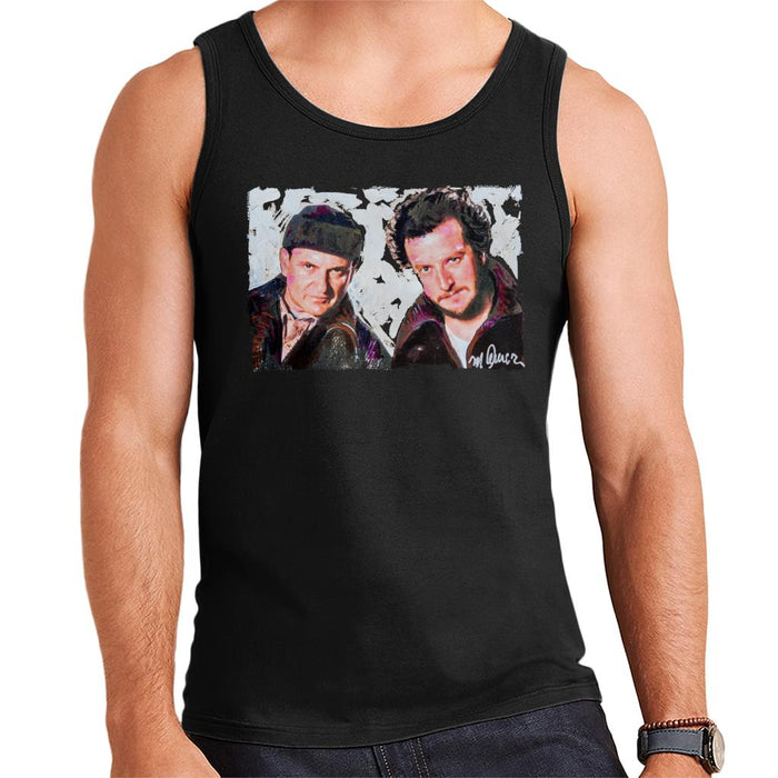 Sidney Maurer Original Portrait Of Dan Stern And Joe Pesci Home Alone Men's Vest