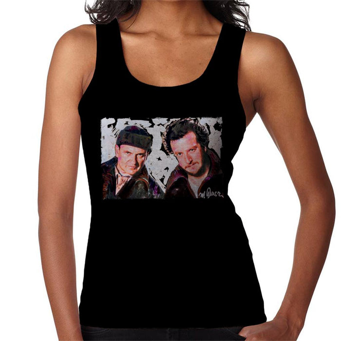 Sidney Maurer Original Portrait Of Dan Stern And Joe Pesci Home Alone Women's Vest