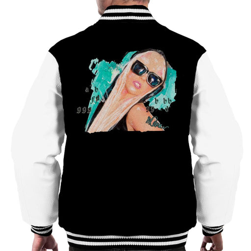 Sidney Maurer Original Portrait Of Lady Gaga Shades Men's Varsity Jacket