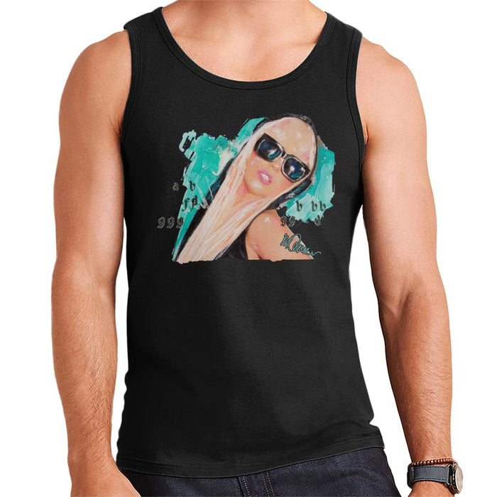 Sidney Maurer Original Portrait Of Lady Gaga Shades Men's Vest