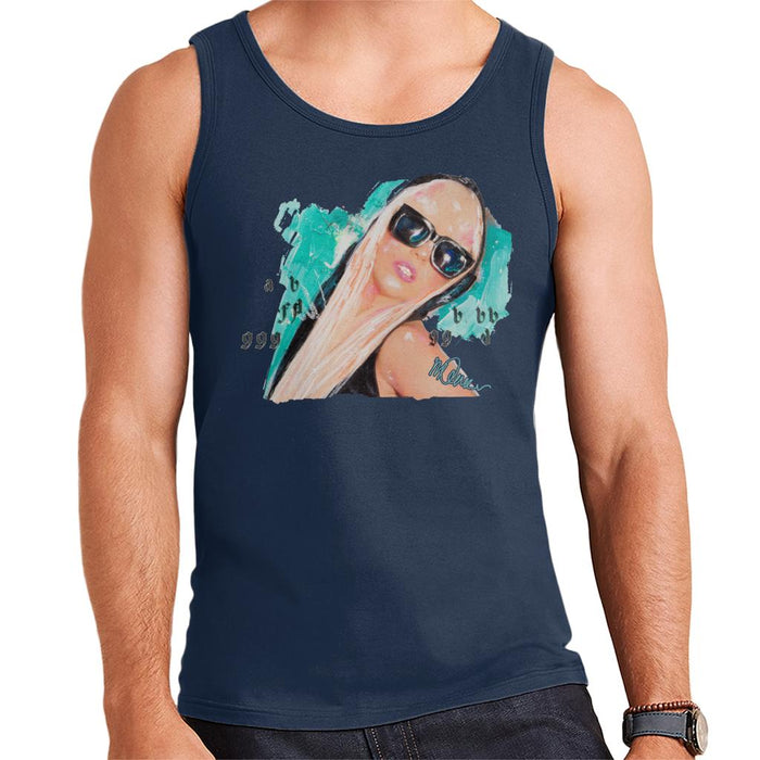 Sidney Maurer Original Portrait Of Lady Gaga Shades Men's Vest
