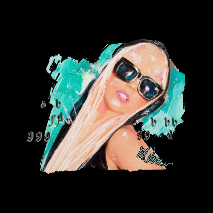 Sidney Maurer Original Portrait Of Lady Gaga Shades Men's T-Shirt