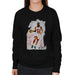 Sidney Maurer Original Portrait Of Basketball Star Michael Jordan Women's Sweatshirt