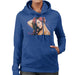 Sidney Maurer Original Portrait Of Rihanna Drop Earrings Women's Hooded Sweatshirt