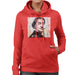Sidney Maurer Original Portrait Of Spanish Artist Salvador Dali Women's Hooded Sweatshirt