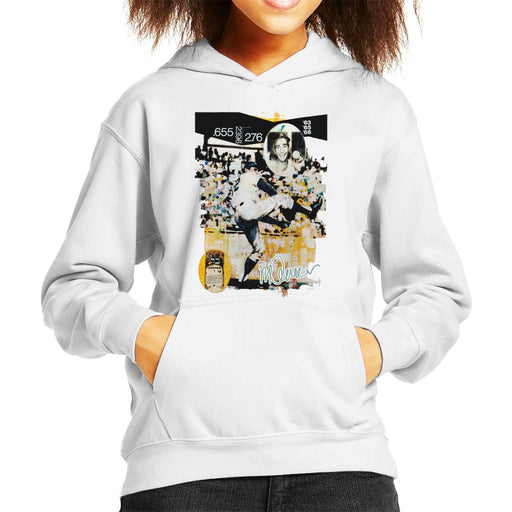 Sidney Maurer Original Portrait Of Sandy Koufax Kid's Hooded Sweatshirt