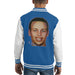 Sidney Maurer Original Portrait Of Stephen Curry Kid's Varsity Jacket
