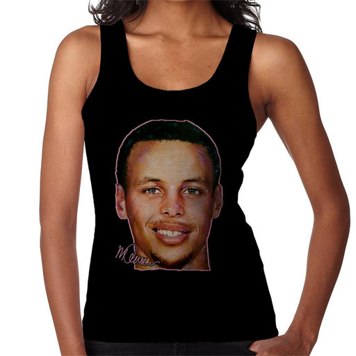 Sidney Maurer Original Portrait Of Stephen Curry Women's Vest
