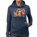 Sidney Maurer Original Portrait Of Sylvester Stallone As Rocky Women's Hooded Sweatshirt