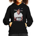 Sidney Maurer Original Portrait Of Giants Star Willie Mays Kid's Hooded Sweatshirt