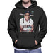 Sidney Maurer Original Portrait Of Giants Star Willie Mays Men's Hooded Sweatshirt