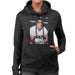 Sidney Maurer Original Portrait Of Giants Star Willie Mays Women's Hooded Sweatshirt
