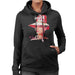 Sidney Maurer Original Portrait Of Movie Star Audrey Hepburn Women's Hooded Sweatshirt
