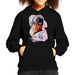 Sidney Maurer Original Portrait Of Giants Baseball Player Barry Bonds Kid's Hooded Sweatshirt