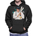 Sidney Maurer Original Portrait Of Giants Baseball Player Babe Ruth Men's Hooded Sweatshirt