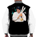 Sidney Maurer Original Portrait Of Giants Baseball Player Babe Ruth Men's Varsity Jacket