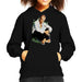Sidney Maurer Original Portrait Of David Beckham Shaved Head Kid's Hooded Sweatshirt