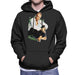 Sidney Maurer Original Portrait Of David Beckham Shaved Head Men's Hooded Sweatshirt