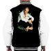 Sidney Maurer Original Portrait Of David Beckham Shaved Head Men's Varsity Jacket