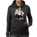 Sidney Maurer Original Portrait Of David Beckham Shaved Head Women's Hooded Sweatshirt