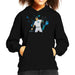 Sidney Maurer Original Portrait Of Yankees Baseball Player Derek Jeter Kid's Hooded Sweatshirt