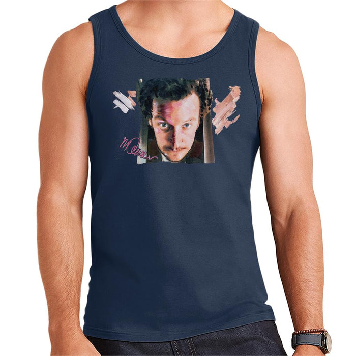 Sidney Maurer Original Portrait Of Daniel Stern As Wet Bandit Harry Home Alone Men's Vest