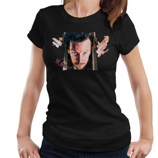 Sidney Maurer Original Portrait Of Daniel Stern As Wet Bandit Harry Home Alone Women's T-Shirt