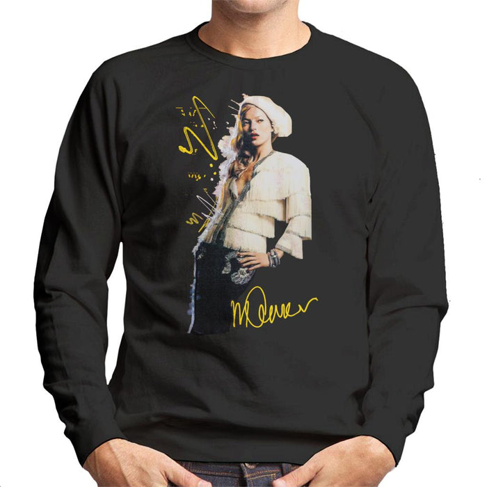 Sidney Maurer Original Portrait Of Supermodel Kate Moss Men's Sweatshirt
